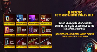 ¡El mercado de tokens Mirage está en Zula!